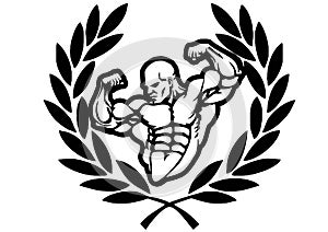 Victory bodybuilder