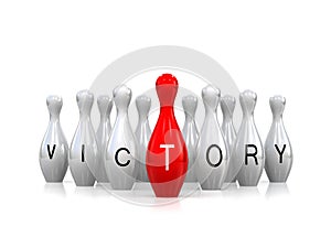 Victory, business leadership success concept, team leader, group leader,figure stands out from the crowd, Job recruit, Open vacanc