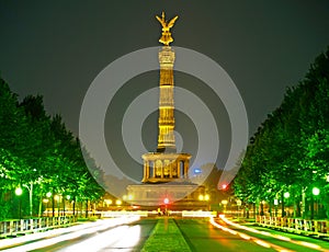 Victory Column in Berlin photo