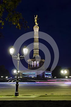 The Victory column in Berlin, Germany