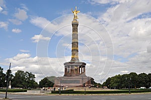The victory column Berlin, Germany