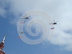 The Victory Day Parade on Moscow's Red Square