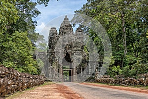 Victory gate Angkor Thom, Cambodia