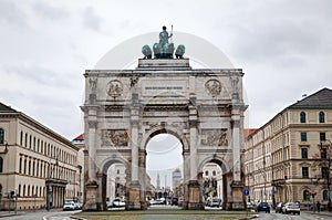 Victory Gate triumphal arch Siegestor