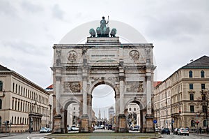 Victory Gate triumphal arch Siegestor photo