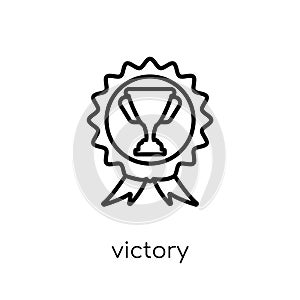 Victory icon from collection.