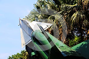 The Victory Missile English: Nike missile , located in Keelung city,Taiwan