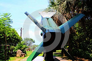 The Victory Missile English: Nike missile , located in Keelung city,Taiwan