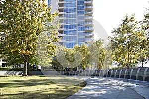 Victory Park in downtown Dallas