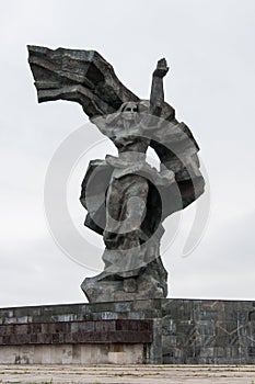 Victory statue, monument to the Liberators of Soviet Latvia and Riga from the German Fascist Invaders photo