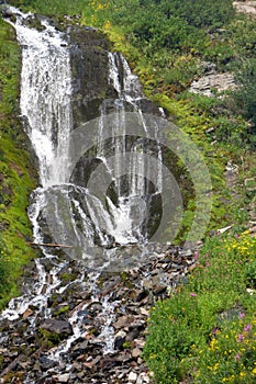 Vidae Falls at Crater Lake