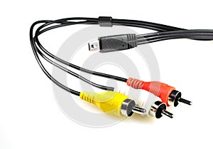 Video and audio wire jack