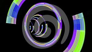 Video Background 2565: A Vortex Tunnel Of Streaming Digital Light