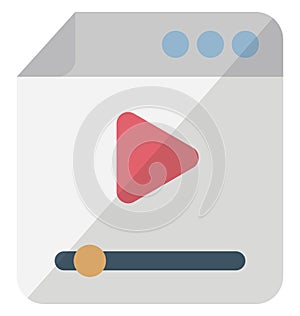 Video blog Isometric isolated vector icon which can be easily modified or edit Video blog Isometric isolated vector icon which ca