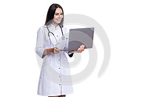 video call with doctor. Online doctor appointment, ehealth. consulting patient online. having online emedicine