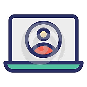 Video Call  Isolated Vector Icon which can easily modify or edit