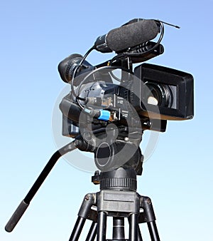 A video camera