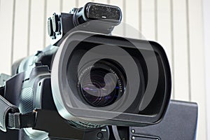 A video camera