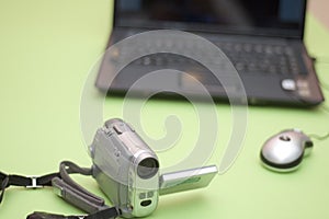 Video Camera with Computer