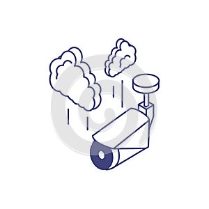 video camera device with clouds computing