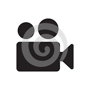 Video camera icon vector