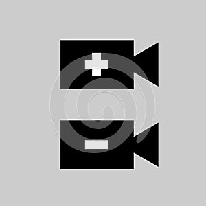 Video Camera icon vector art