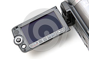 Video camera LCD screen