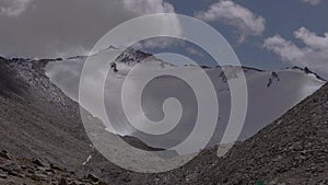 A video of Cloud Embracing the mountains in Ladakh, India