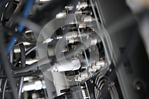 Video equipment backside.