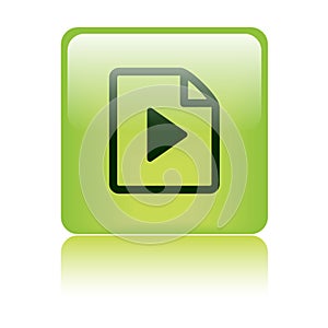 Video file format icon
