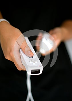 Video game controller with attachment