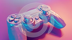 Video Game Controller Close Up