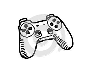 Video Game Controller Doodle