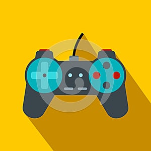 Video game controller flat icon