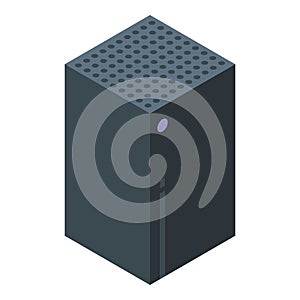 Video game device icon, isometric style