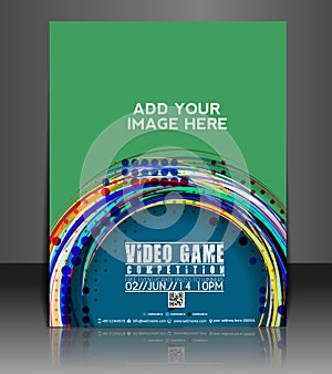 Video Game Flyer Design