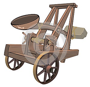 A video game object:catapult photo