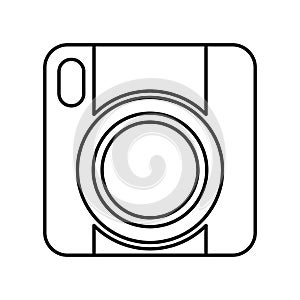 Video handycam isolated icon