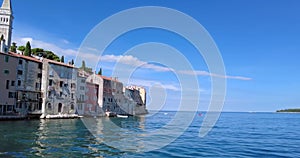 Video of the historic Croatian coastal town of Rovinj during sunrise