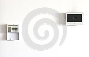 Video intercom and security system remote. Smart home