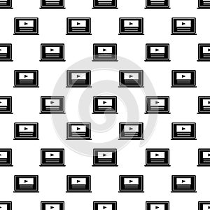 video marketing icon in Pattern style