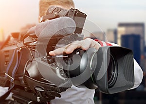 Video operator with camcorders