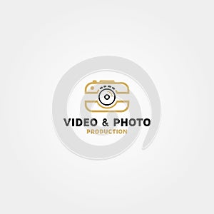 Video & Photo Production vector logo design