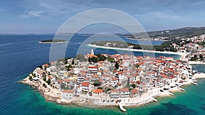 Video of Primosten resort town in Croatia
