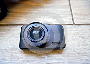 A video recorder for recording a video for car. DVR for installation on the windshield