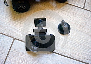 A video recorder for recording a video for car. DVR for installation on the windshield