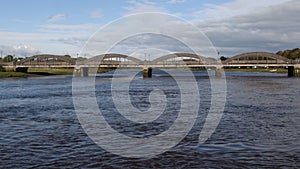 Video of River Dee and Kirkcudbright Bridge in Kirkcudbright in Dumfries