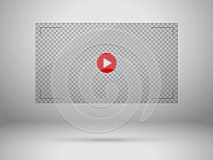 Video screen illustration