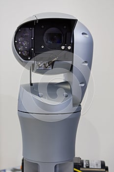 Video surveillance camera with robotic control
