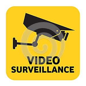 Video surveillance sign